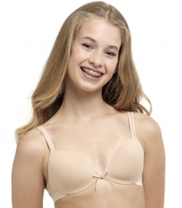 Boobs & Bloomers Non Wired First Bra - Nude
